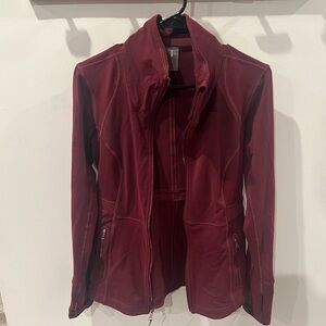 CALIA by Carrie Underwood Maroon work out jacket